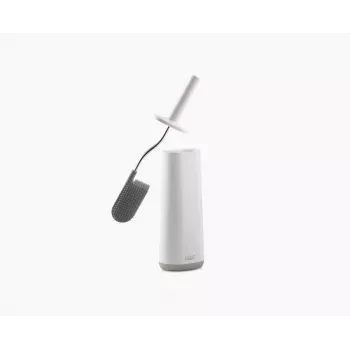 Joseph Joseph Flex wc-harjasarja ja teline, vaaleanharmaa