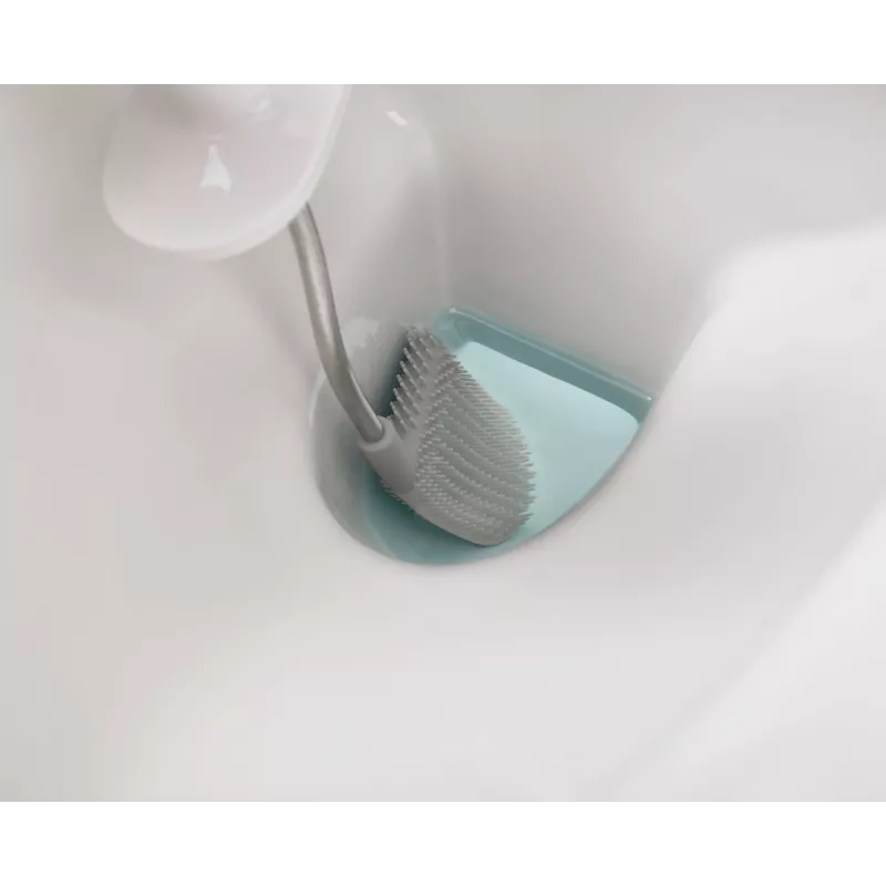 Joseph Joseph Flex wc-harjasarja ja teline, vaaleanharmaa