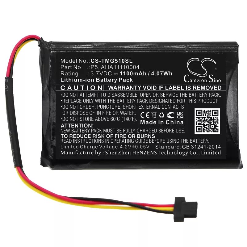 Cameron Sino akku TomTom GO 510/520, VIA 62 -laitteille