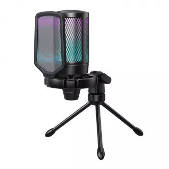 FIFINE A6V AMPLIGAME RGB USB-kondensaattorimikrofoni musta