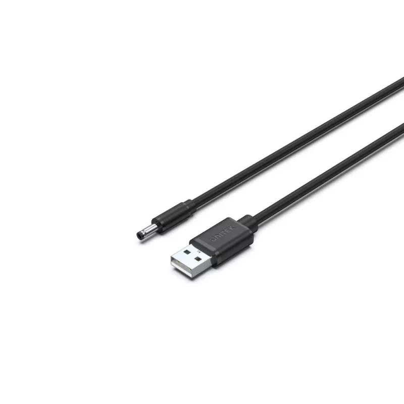 UNITEK USB-DC 3,5x1,35 mm virtakaapeli 5V 2A 1,5 m musta