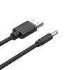 UNITEK USB-DC 3,5x1,35 mm virtakaapeli 5V 2A 1,5 m musta