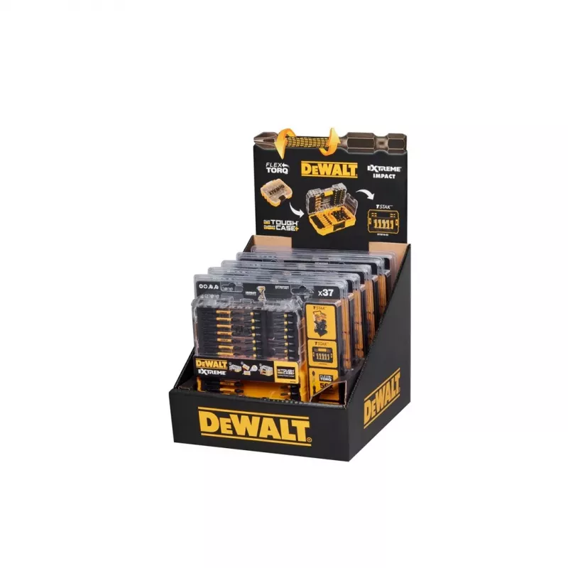 DEWALT 37-osainen Flextorq ruuvauskärkisarja TX