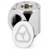 Thermal Grizzly DeltaMate Rotary 90° adapteri G1/4 inch - kiiltävä nikkeli