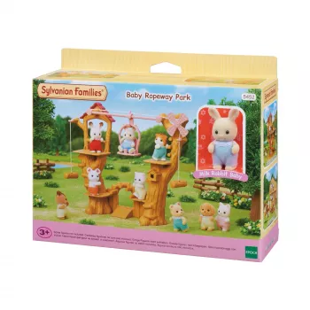 Sylvanian Families vauvaköysirata-leikkisarja vauvapapu-figuurilla