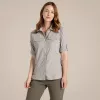 Craghoppers NosiLife Adventure LS Shirt III naisten matkapaita - Soft Mushroom
