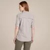 Craghoppers NosiLife Adventure LS Shirt III naisten matkapaita - Soft Mushroom