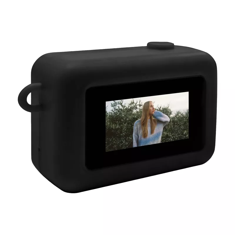 Denver DMC-1003B musta mini-digitaalikamera 0.3MP CMOS VGA avaimenperä-verkkokamera