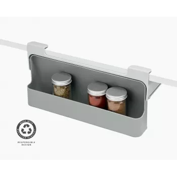 Joseph Joseph CupboardStore 8500021 hyllyn alle asennettava teline, harmaa