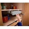 Joseph Joseph CupboardStore 8500021 hyllyn alle asennettava teline, harmaa