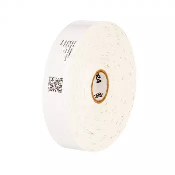 Zebra Z-Band Direct Next Generation polypropyleeni (PP) aikuisten rannekkeet, valkoinen, 200 per rulla, 6 rullaa (yhteensä 1200)