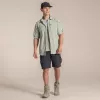 Craghoppers NosiLife Adventure LS Shirt III - miesten matkapaita, Bay Leaf, Medium