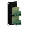 CAYMON CASY142/B 19 tuuman 1U rack-paneeli 2 Neutrik SpeakON NL4MP -liittimellä, musta