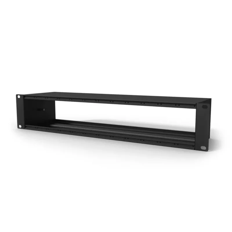 CAYMON CASY142/B 19 tuuman 1U rack-paneeli 2 Neutrik SpeakON NL4MP -liittimellä, musta