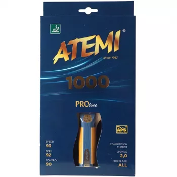 Atemi 1000 Pro uusi anatomisesti muotoiltu pöytätennismaila