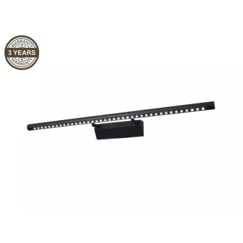 Line LED-seinävalaisin JQ5530 musta 70cm