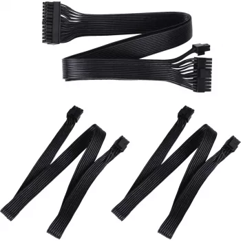 SilverStone Technology SST-PP05-MBEPS EPS 8-pin jatkokaapeli - sininen/musta, 300mm