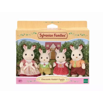 Sylvanian Families suklaajänisperhe - 4 keräilyfiguuria