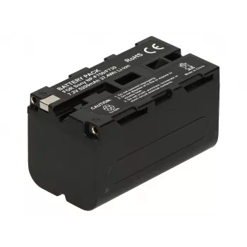2-POWER videokamera-akku 7,4V 5200mAh Sony NP-F730 InfoLithium L