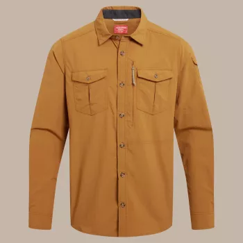 Craghoppers NosiLife Adventure LS Shirt III - Deep Henna, koko L