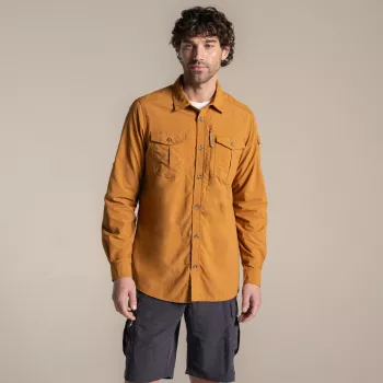 Craghoppers NosiLife Adventure LS Shirt III - Deep Henna, koko L