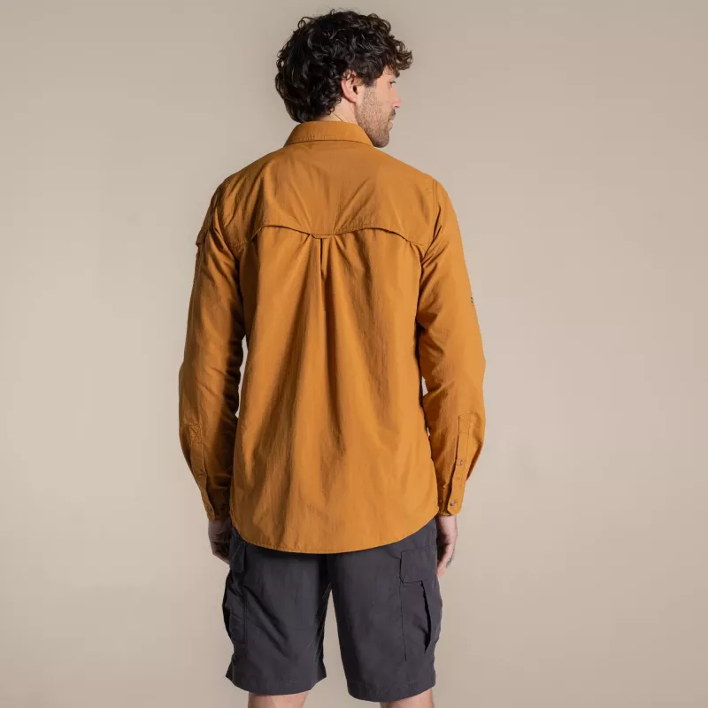 Craghoppers NosiLife Adventure LS Shirt III - Deep Henna, koko L