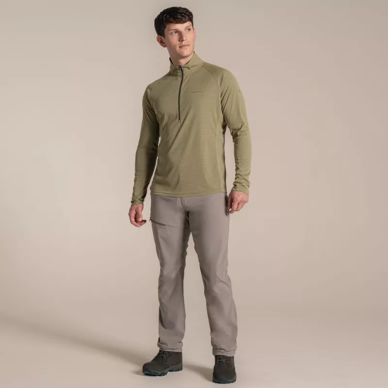 Craghoppers NosiLife SolarShield+ puolipitkävetoketjullinen toppi - Cardamon, L