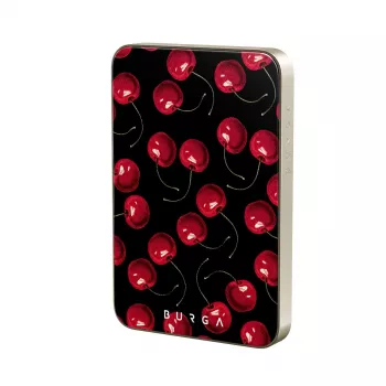 BURGA magneettinen 5000 mAh varavirtalähde, Cherrybomb Gold