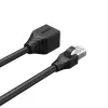 UNITEK Cat6 UTP RJ45 jatkokaapeli M-F 5m musta
