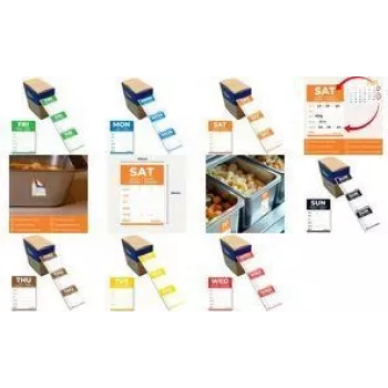 Avery Day Labels THU, 40 x 56 mm, ruskea, irrotettava, pyöristetyt kulmat, 500 tarraa per rulla