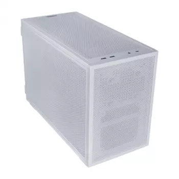 Lian Li DAN Cases B4 Micro-ATX Mini-Tower-kotelo - valkoinen