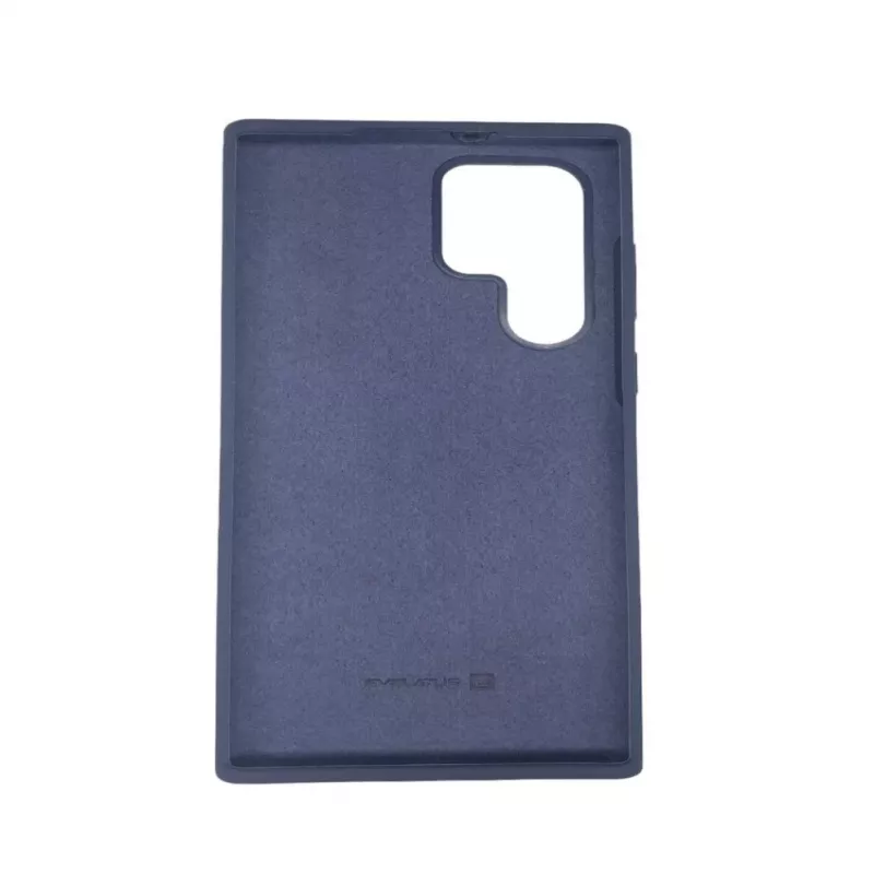 Evelatus Samsung Galaxy S22 Ultra Premium Soft Touch silikonikuori tummansininen