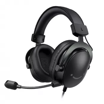 FIFINE H9 Virtual 7.1 studiokuulokkeet mikrofonilla, musta