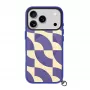 LAUT Keyko Pop -kotelo iPhone 17 Pro, Indigo Tide