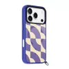 LAUT Keyko Pop -kotelo iPhone 17 Pro, Indigo Tide