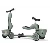 Scoot & Ride Highwaykick 1 Lifestyle 2-in-1 potkulauta ja skootteri, Green Lines