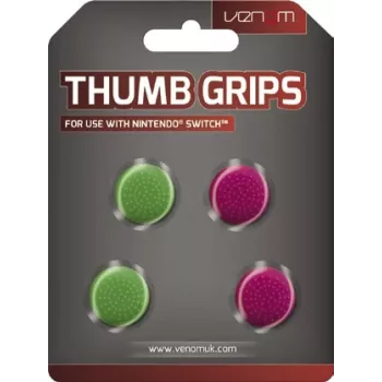Venom Thumb Grips Nintendo Switch 2:lle, pinkki ja vihreä, VS4917