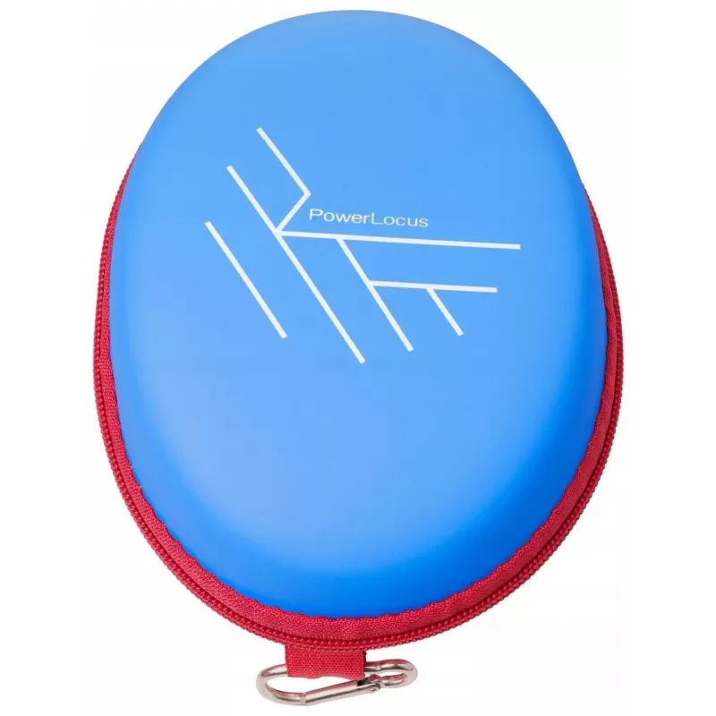 PowerLocus Bobo Kids langattomat kuulokkeet, LED, AUX, sininen/punainen
