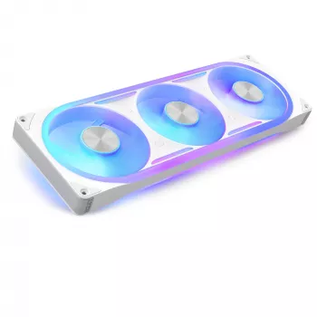 NZXT F360U Ultra RGB 120mm tuuletin kolmen pakkaus valkoinen
