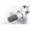FIFINE T688W dynaaminen mikrofoni puomivarrellla, USB/XLR, valkoinen