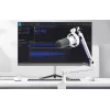 FIFINE T688W dynaaminen mikrofoni puomivarrellla, USB/XLR, valkoinen
