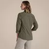Craghoppers naisten NosiLife Adventure LS Shirt III - Wild Olive - L