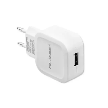 Qoltec 12W 5V 2.4A 1x USB seinälaturi