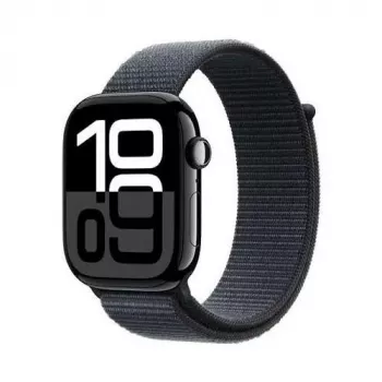 Apple Watch 10 LTE 46mm alumiini Sport Loop keskiyö