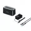 ORICO 6819C3 kaksipaikkainen USB 3.0 SATA telakointiasema 2,5/3,5 tuuman HDD/SSD - musta