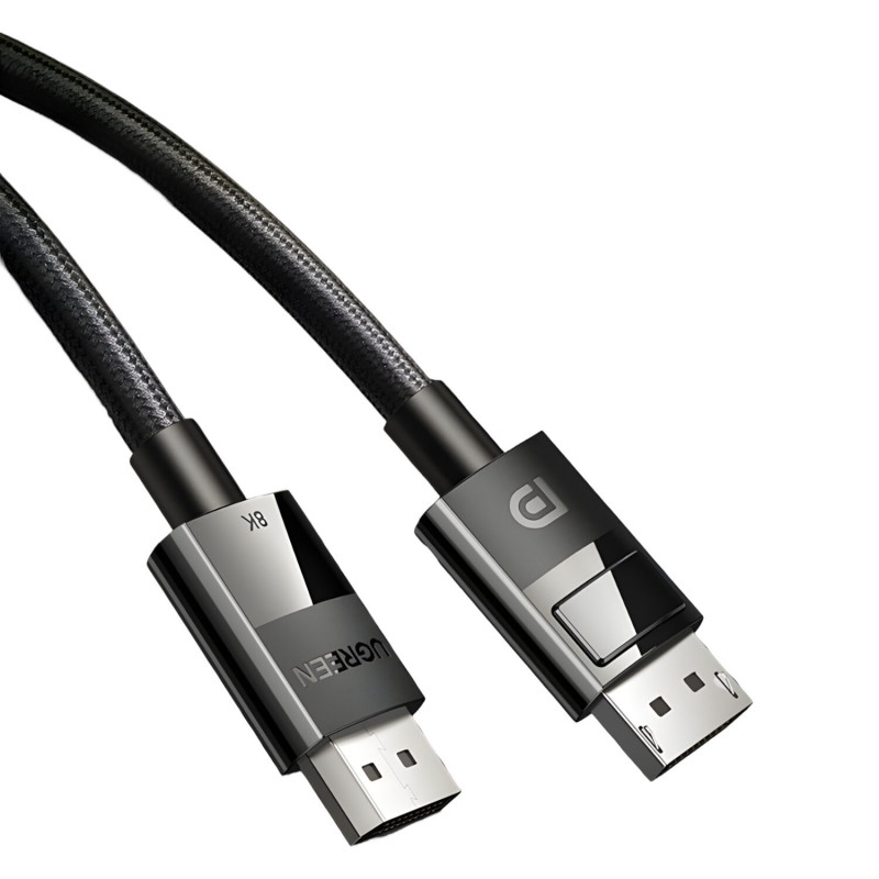 UGREEN DP114 8K DisplayPort uros-uros punottu kaapeli 2 m