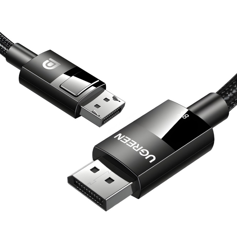 UGREEN DP114 8K DisplayPort uros-uros punottu kaapeli 2 m