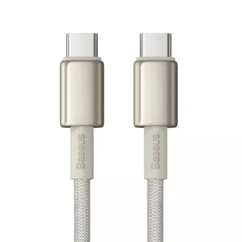 Baseus Tungsten Gold USB-C - USB-C kaapeli 100W 1m kulta