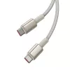 Baseus Tungsten Gold USB-C - USB-C kaapeli 100W 1m kulta