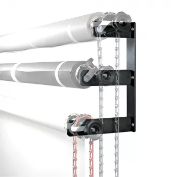 Manfrotto 045 taustapaperin kiinnike 5/8 tuuman spigot-kiinnityksellä valaisinjalustoille, 2 kpl:n pakkaus